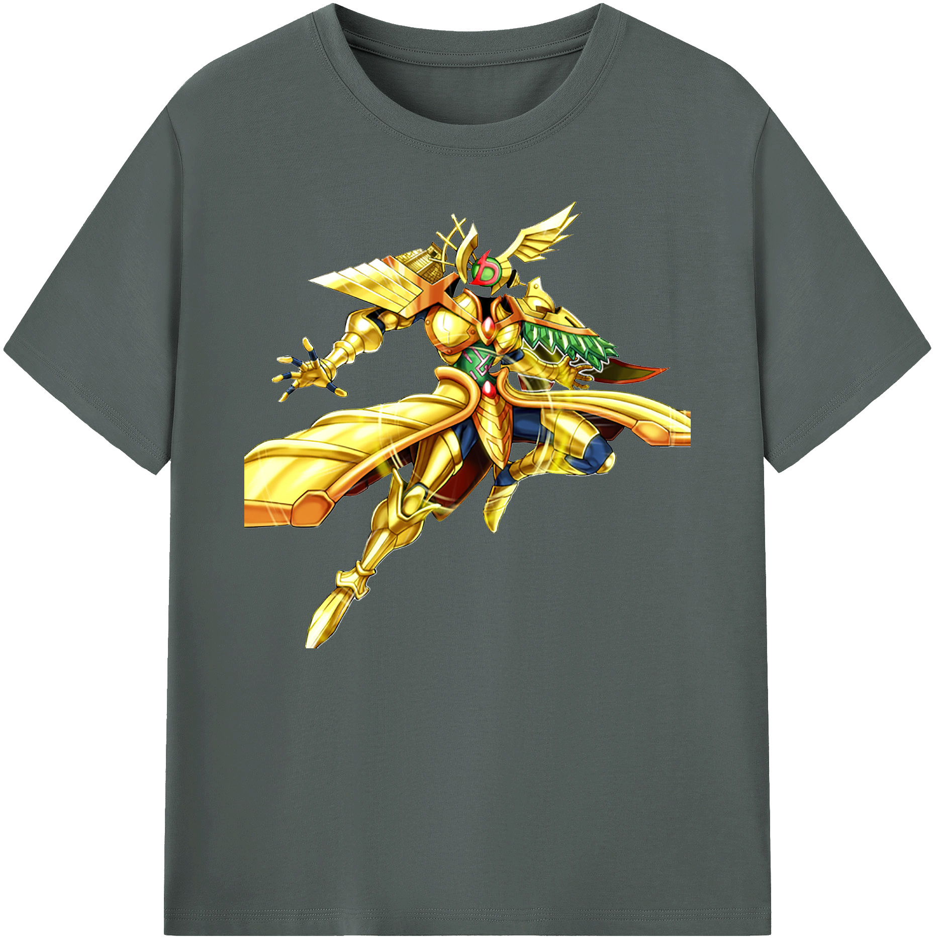 （画像用） 遊☆戯☆王 Yu-Gi-Oh! 綿100％ メンズ半袖Tシャツ｜肌触りやわらか＆通気性